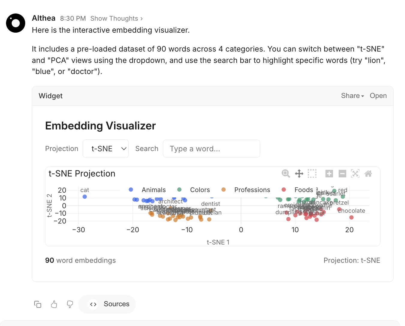 Embedding Space